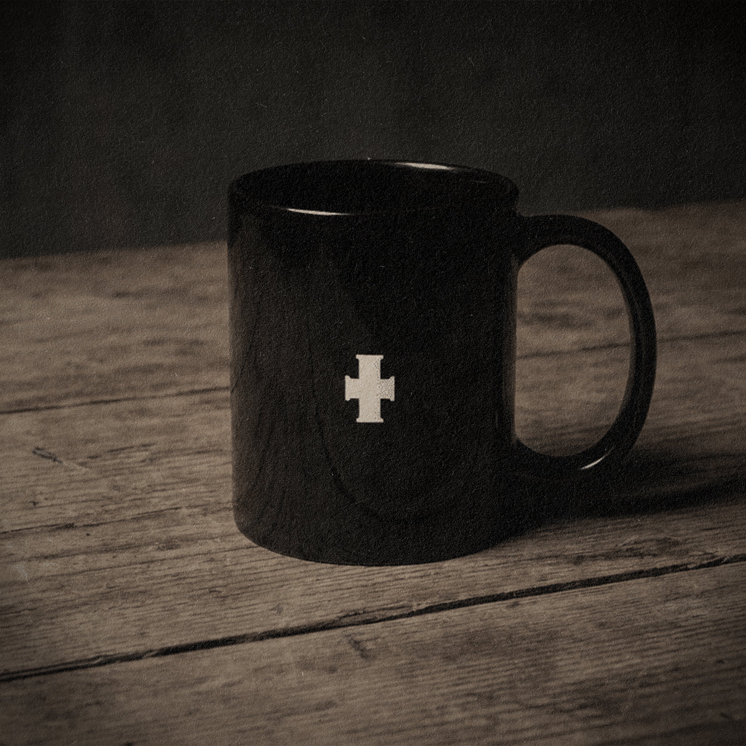 Guild Issue Cross Mug — Black