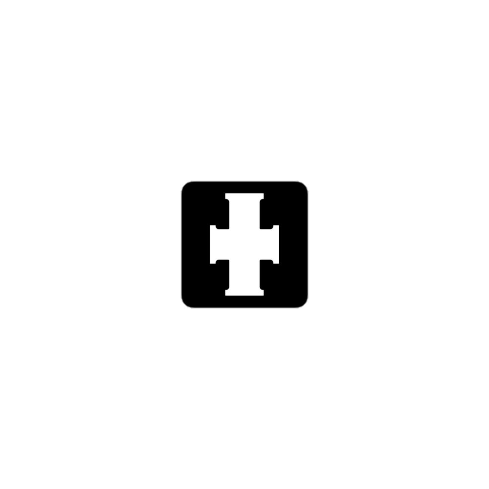 The Mark – Cross Emblem Sticker
